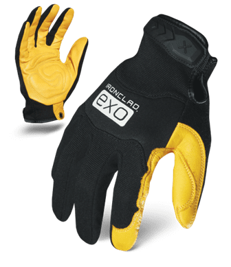 IRONCLAD GLOVE EXO PRO GOLD GOAT LEATHER S